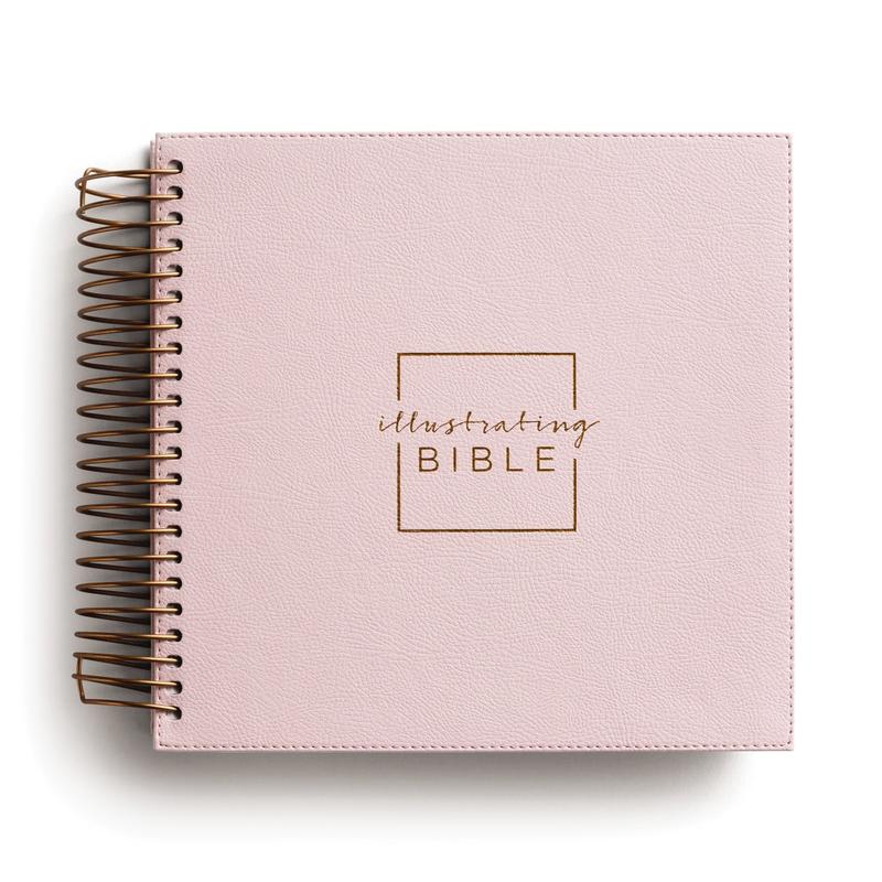 NIV Spiral Bound Illustrating Bible for Drawing and Journaling