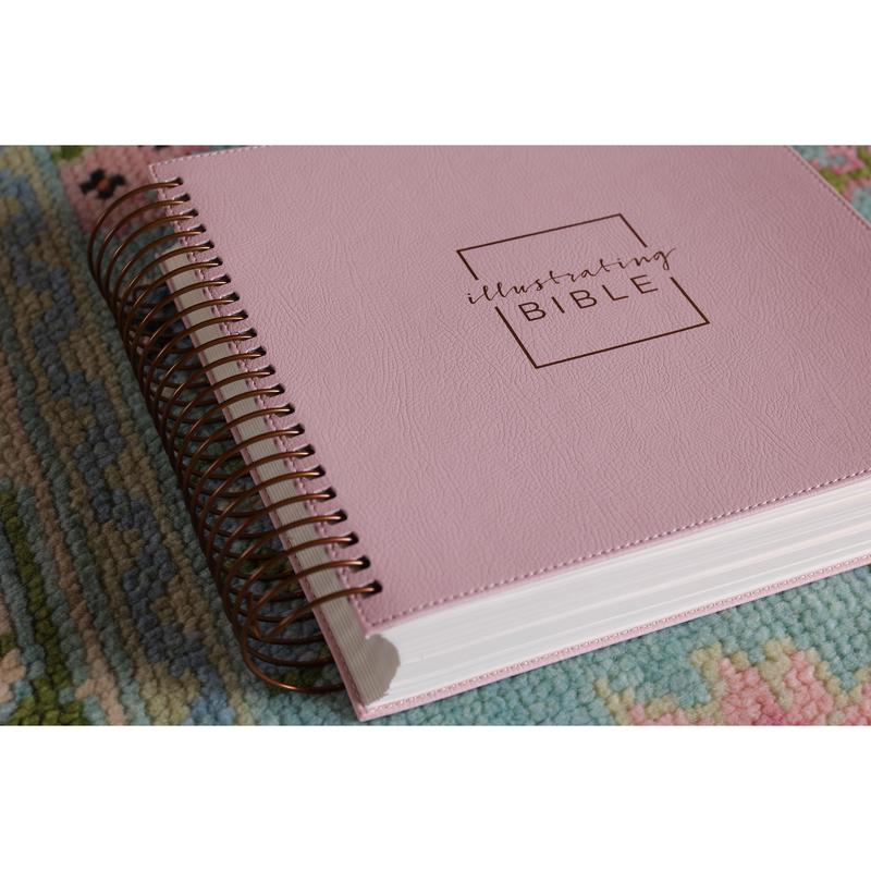 NIV Spiral Bound Illustrating Bible for Drawing and Journaling