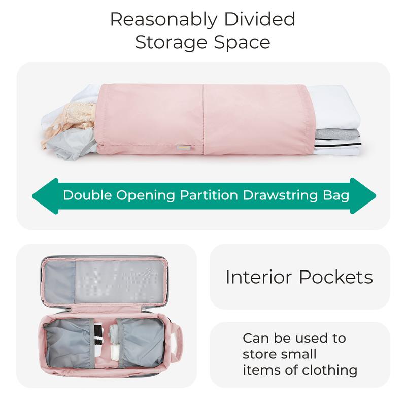 Compression Packing Cubes Set for Travel Luggage